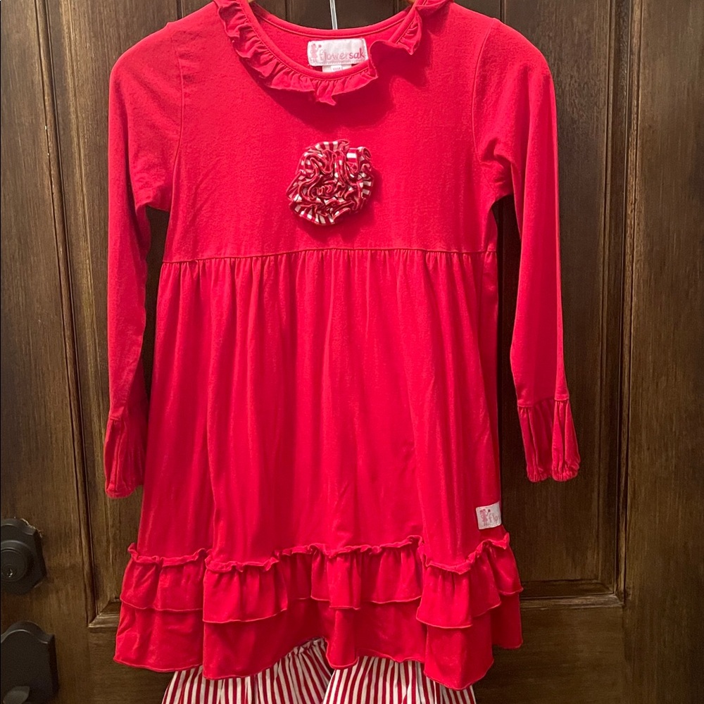 Red Kids Matching Set - Picture 3 of 4